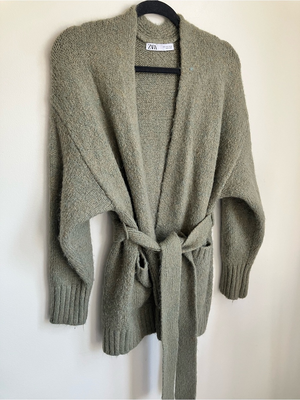 Zara Knit Oversized Cardigan